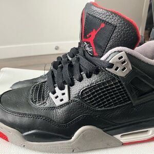JORDAN 4 RETRO GS 'BRED REIMAGINED' 5Y